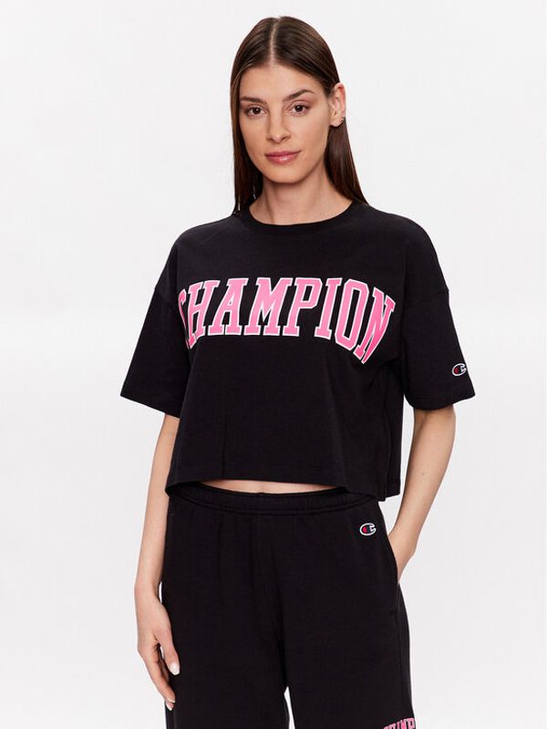 Champion Champion Тишърт 116086 Черен Regular Fit