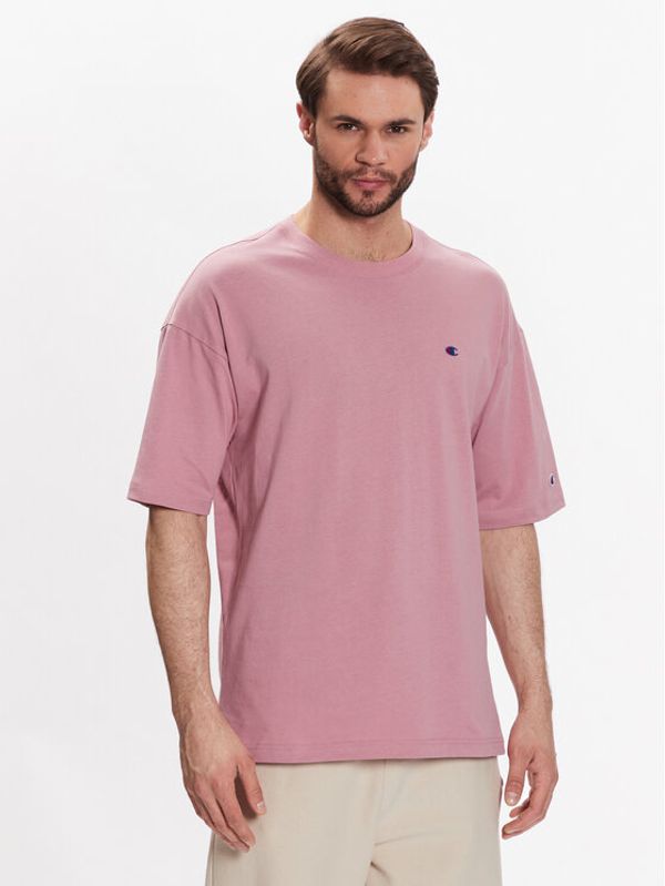 Champion Champion Тишърт 216548 Розов Regular Fit