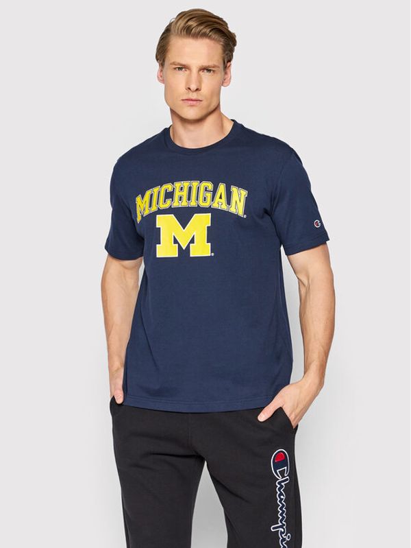 Champion Champion Тишърт 217266 Тъмносин Custom Fit