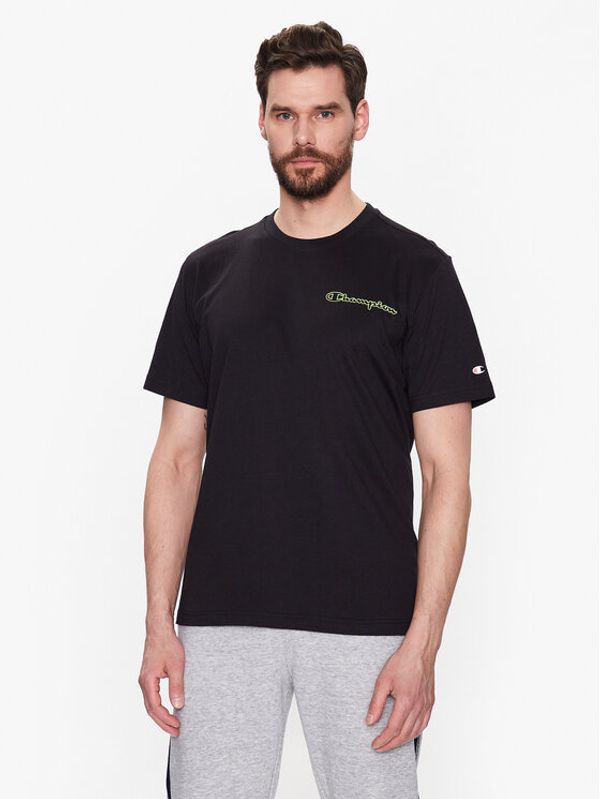 Champion Champion Тишърт 218482 Черен Comfort Fit