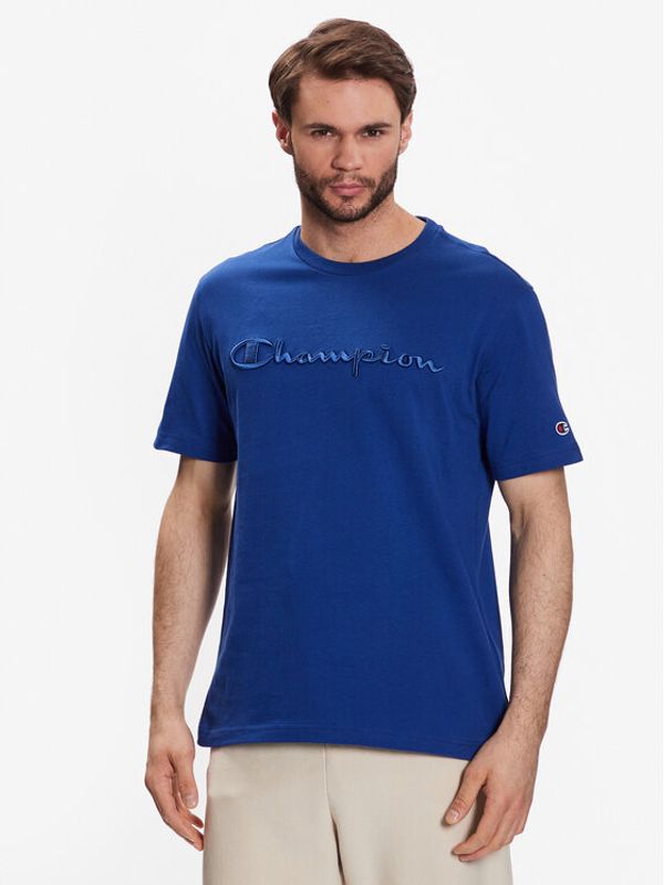 Champion Champion Тишърт 218490 Тъмносин Comfort Fit