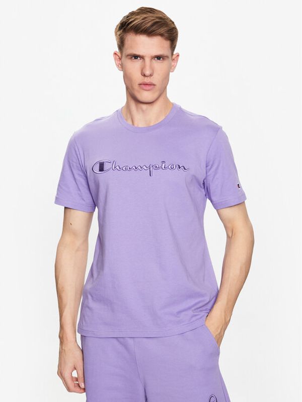 Champion Champion Тишърт 218490 Виолетов Comfort Fit