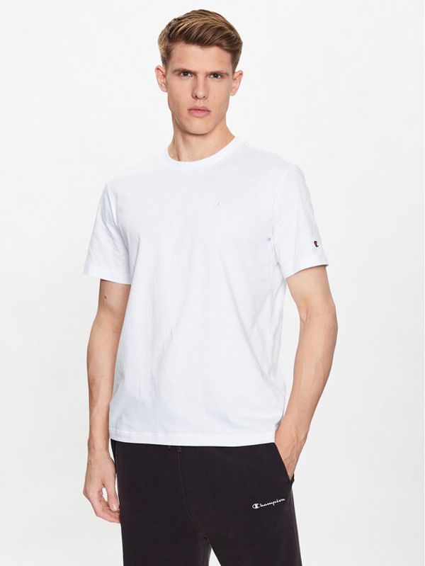 Champion Champion Тишърт 218496 Бял Comfort Fit
