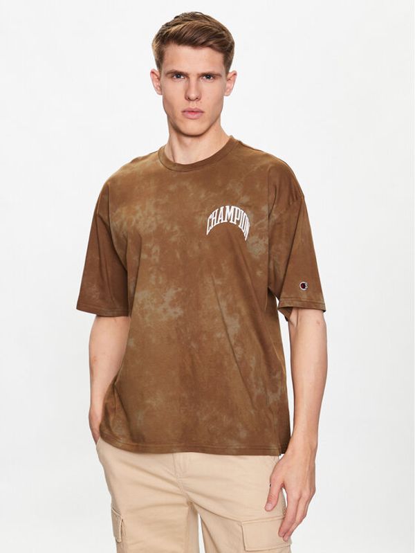 Champion Champion Тишърт 218507 Каки Regular Fit