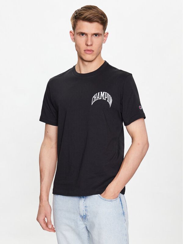 Champion Champion Тишърт 218521 Черен Regular Fit