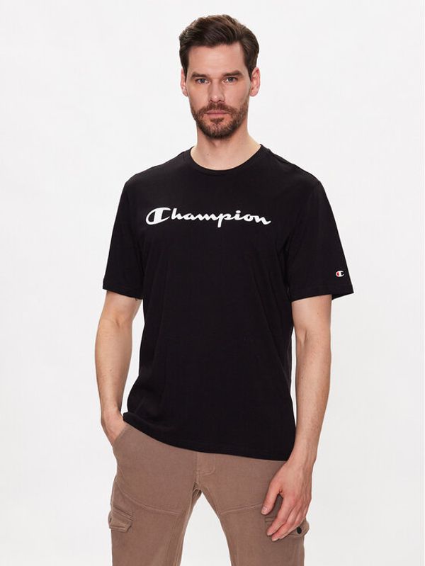 Champion Champion Тишърт 218531 Черен Comfort Fit