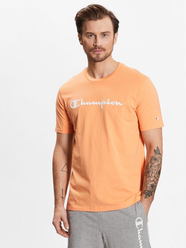 Champion Champion Тишърт 218531 Оранжев Comfort Fit