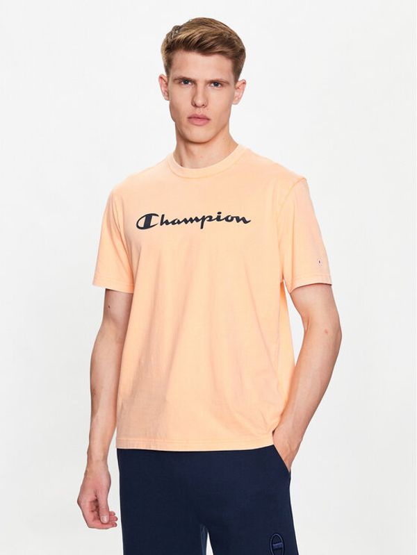 Champion Champion Тишърт 218604 Оранжев Regular Fit