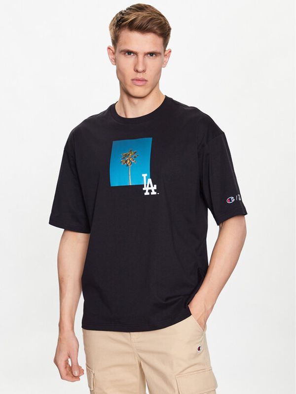 Champion Champion Тишърт 218924 Черен Regular Fit