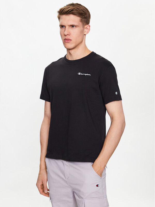 Champion Champion Тишърт 218928 Черен Regular Fit