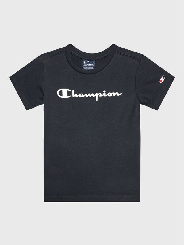 Champion Champion Тишърт 305365 Черен Regular Fit