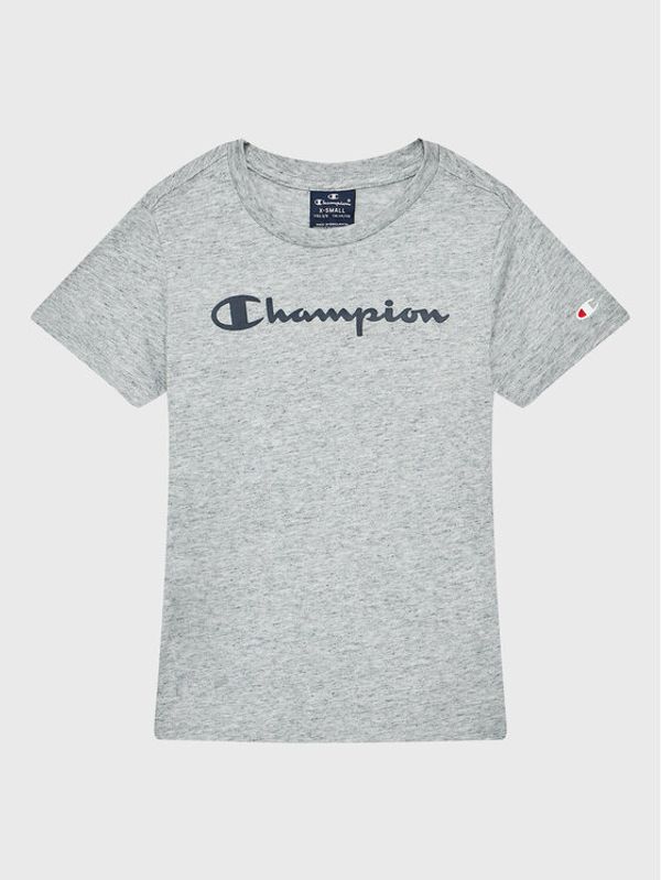 Champion Champion Тишърт 305365 Сив Regular Fit