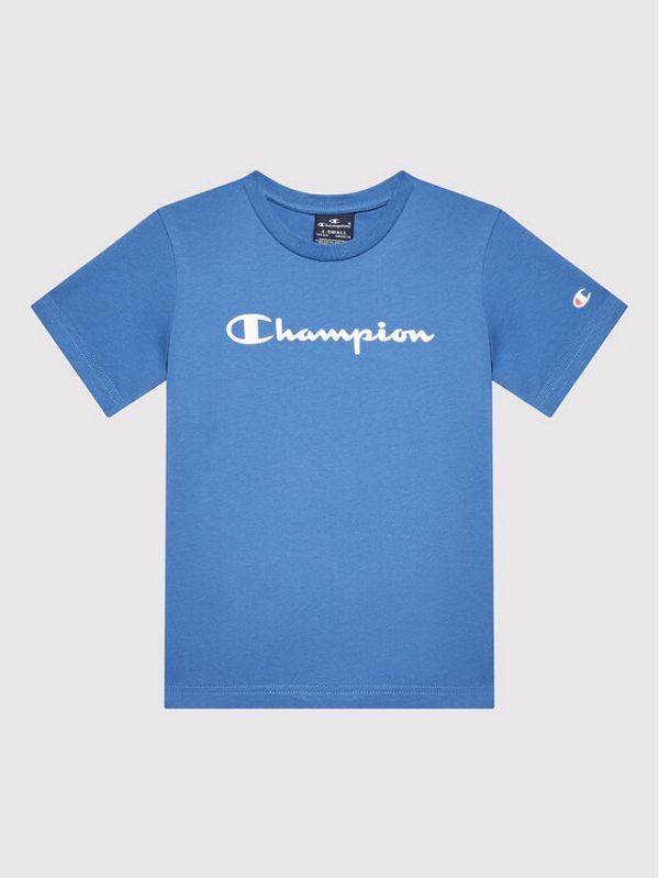 Champion Champion Тишърт 305908 Син Regular Fit