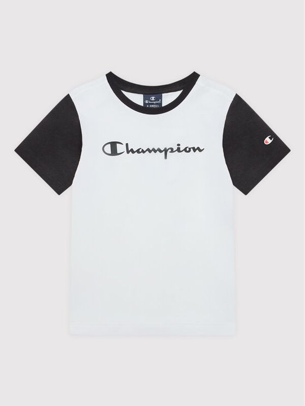 Champion Champion Тишърт 305909 Бял Regular Fit