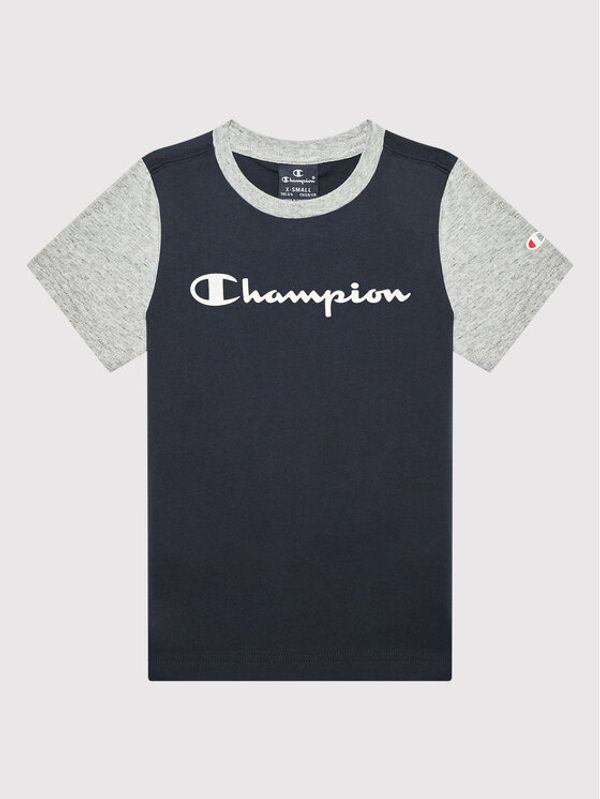 Champion Champion Тишърт 305909 Тъмносин Regular Fit