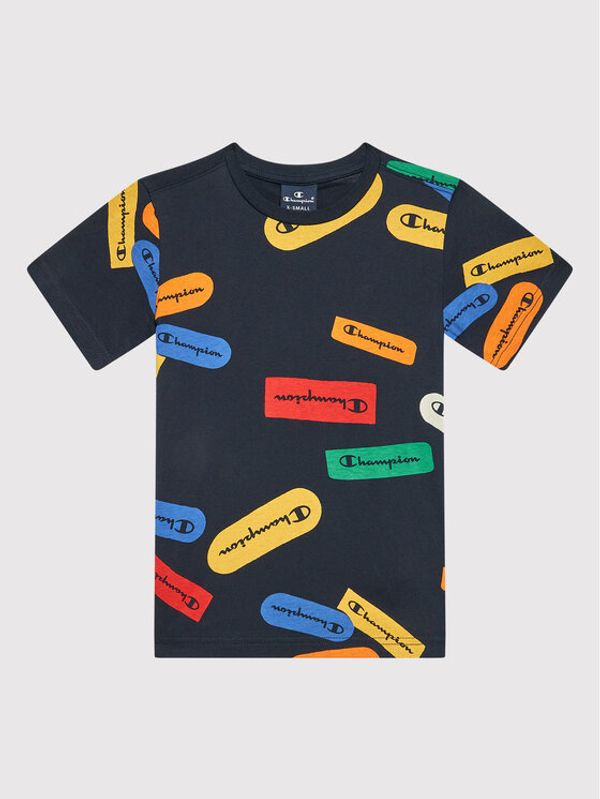 Champion Champion Тишърт 305913 Тъмносин Regular Fit