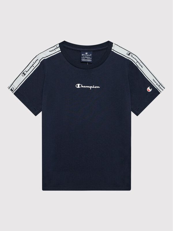 Champion Champion Тишърт 305921 Тъмносин Regular Fit
