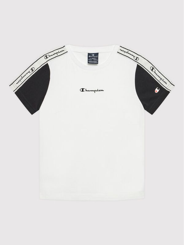 Champion Champion Тишърт 305925 Бял Regular Fit