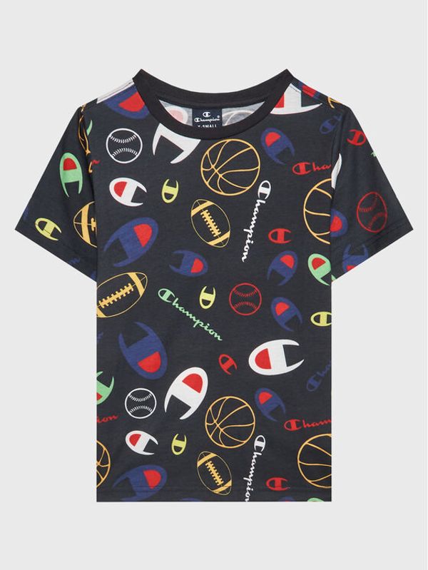 Champion Champion Тишърт 306131 Тъмносин Regular Fit