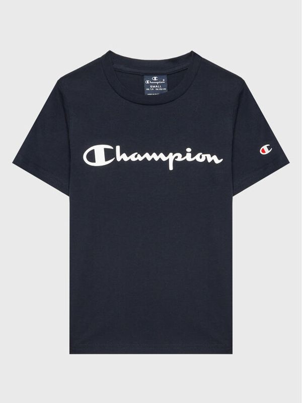 Champion Champion Тишърт 306285 Тъмносин Regular Fit