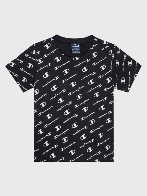 Champion Champion Тишърт 306298 Черен Regular Fit