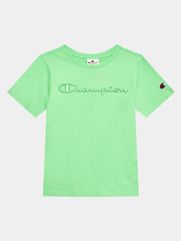 Champion Champion Тишърт 306349 Зелен Regular Fit