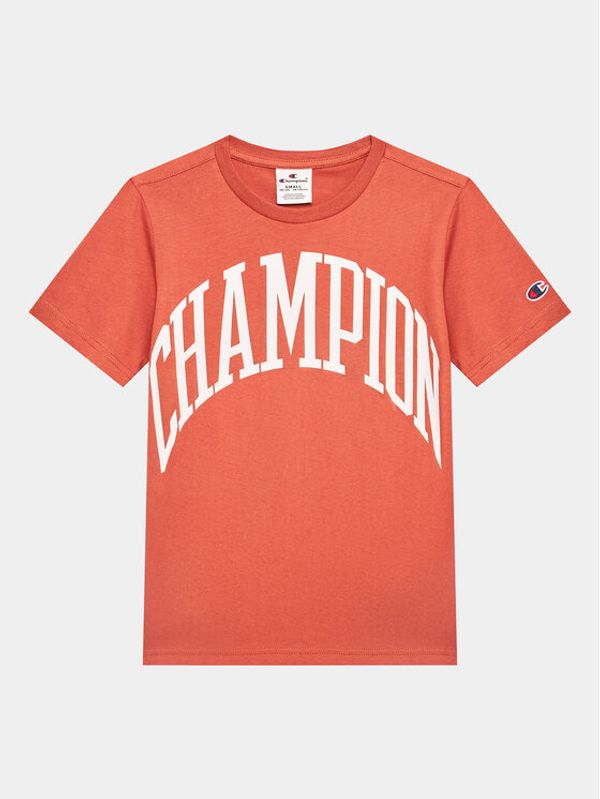 Champion Champion Тишърт 306362 Кафяв Regular Fit