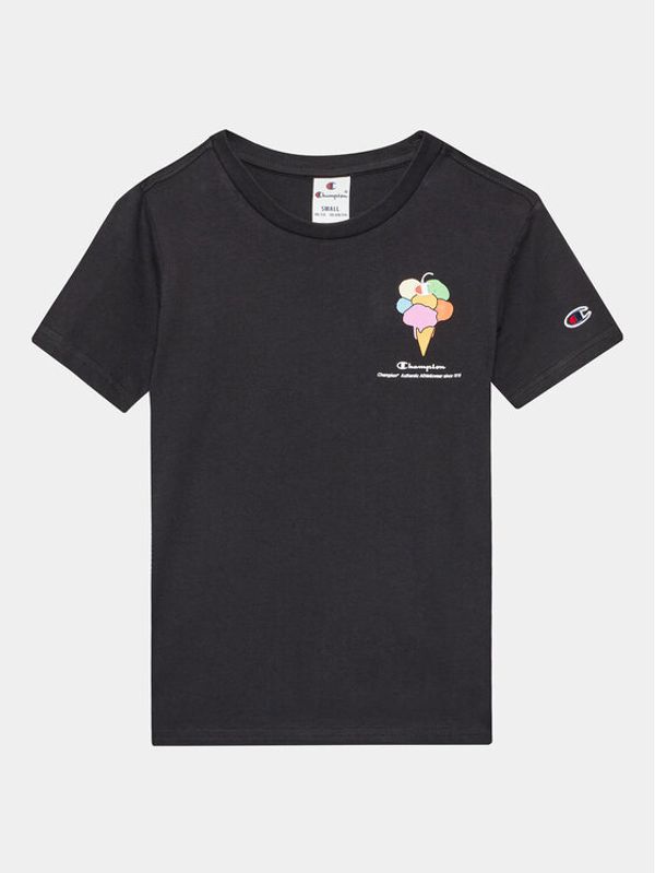 Champion Champion Тишърт 306373 Черен Regular Fit