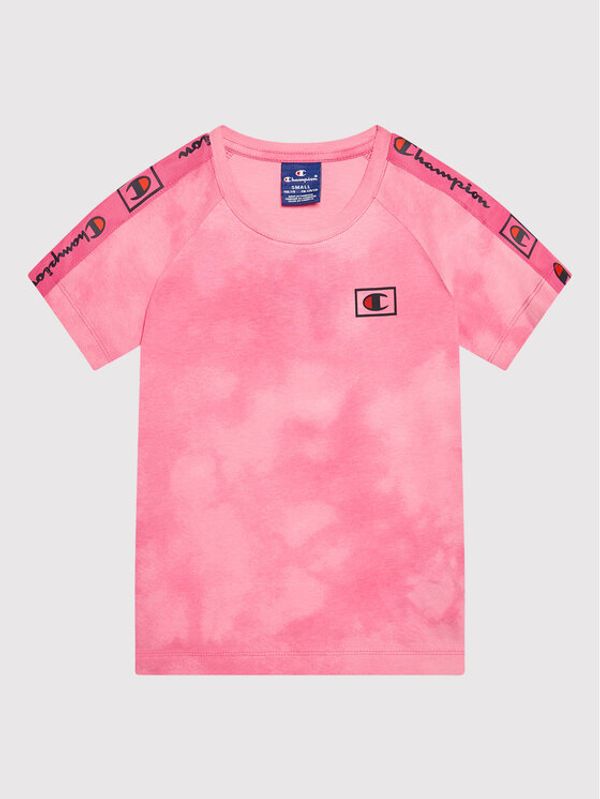 Champion Champion Тишърт 404277 Розов Regular Fit