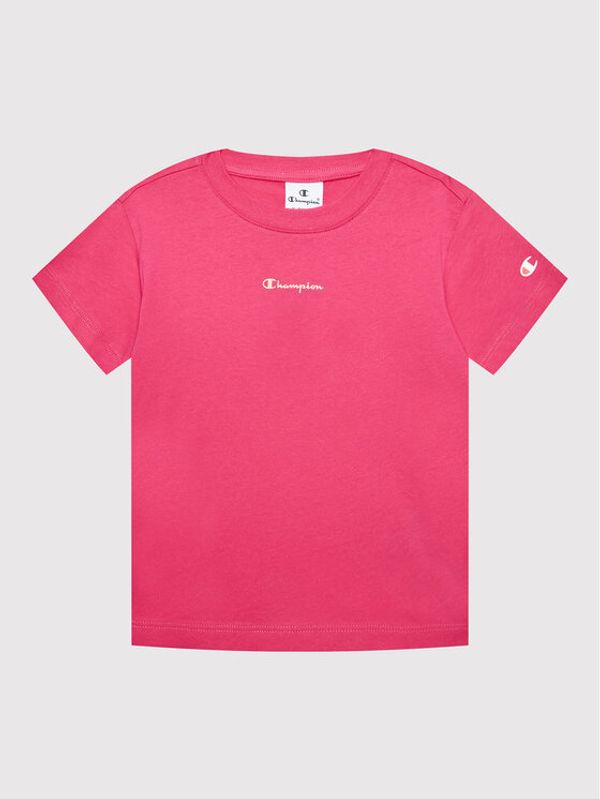 Champion Champion Тишърт 404314 Розов Regular Fit