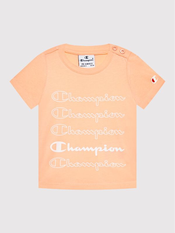 Champion Champion Тишърт 404389 Оранжев Regular Fit
