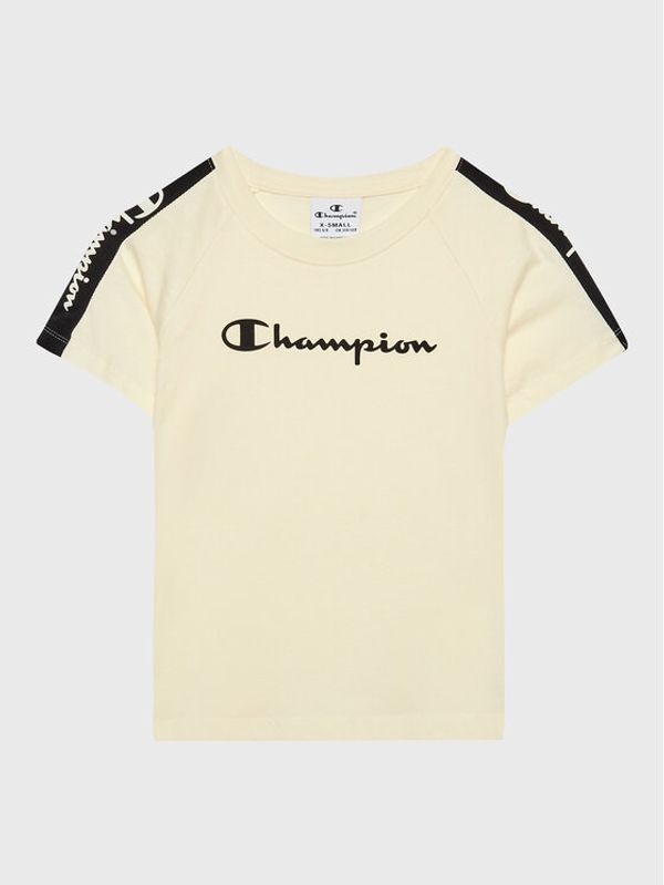 Champion Champion Тишърт 404473 Екрю Regular Fit