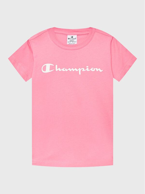 Champion Champion Тишърт 404541 Розов Regular Fit