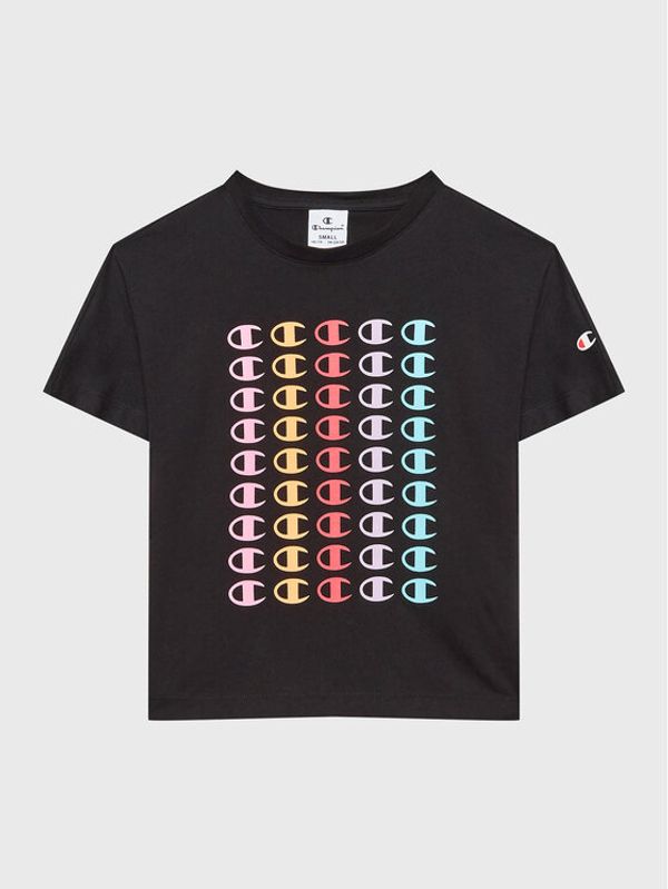 Champion Champion Тишърт 404618 Черен Regular Fit