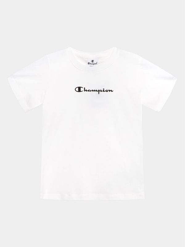 Champion Champion Тишърт 404643 Бял Regular Fit