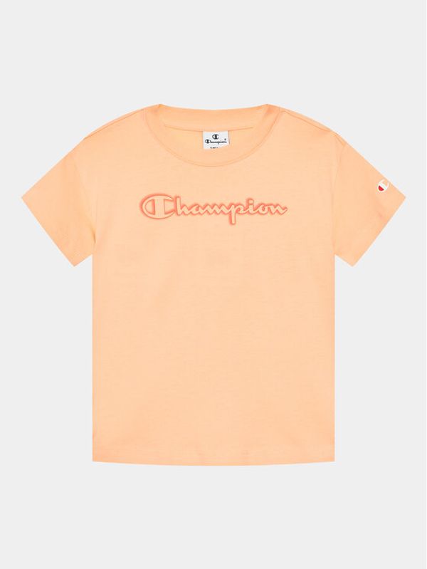 Champion Champion Тишърт 404650 Оранжев Regular Fit