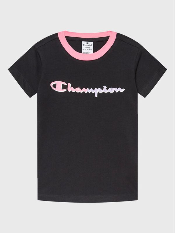 Champion Champion Тишърт 404670 Черен Regular Fit