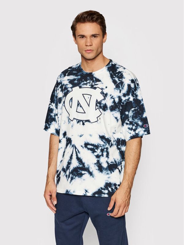 Champion Champion Тишърт Tie Dye 216821 Тъмносин Regular Fit