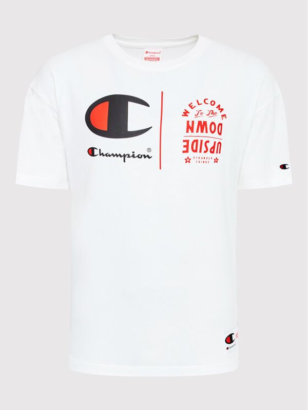 Champion Champion Тишърт Unisex STRANGER THINGS 217791 Бял Custom Fit