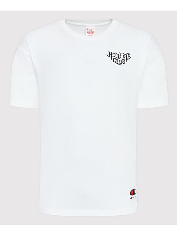 Champion Champion Тишърт Unisex STRANGER THINGS 217791 Бял Custom Fit