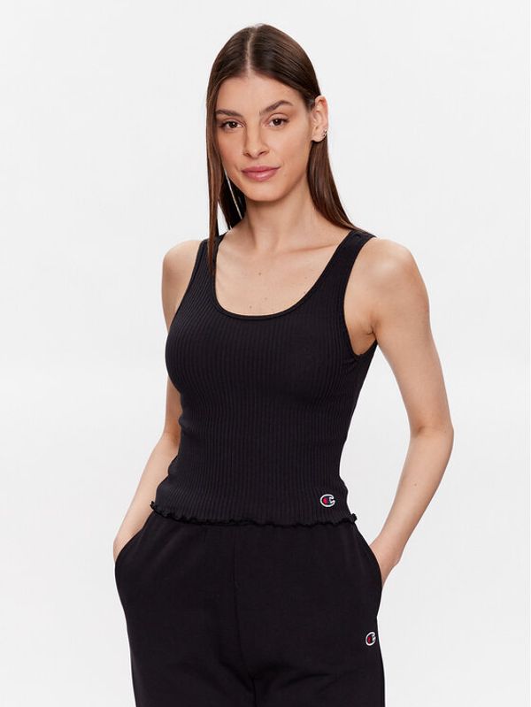 Champion Champion топ 116155 Черен Regular Fit