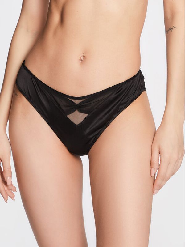 Chantal Thomass Chantal Thomass Дамски бикини тип бразилиана Fascinante T220362 Черен