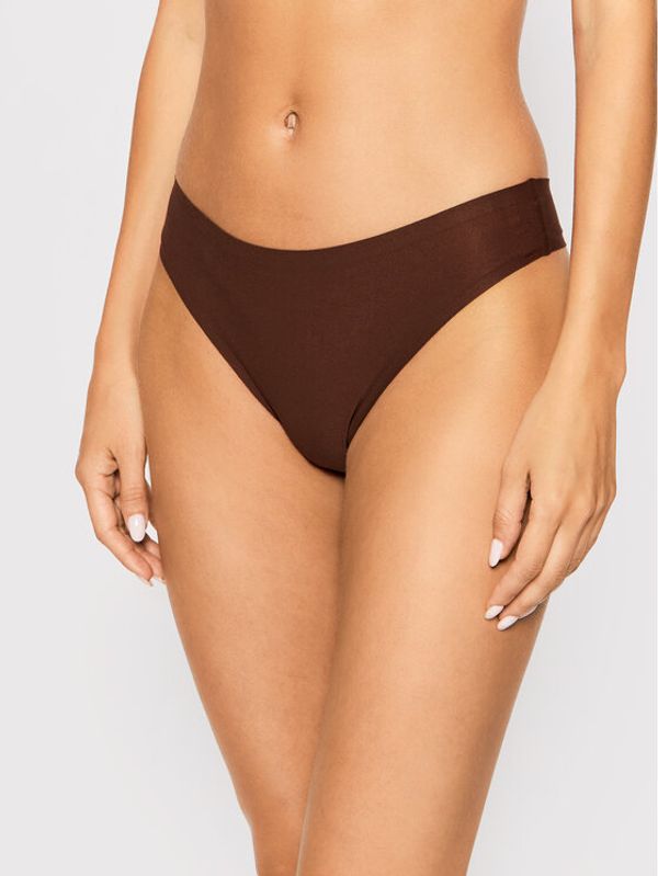 Chantelle Chantelle Бикини тип прашка Soft Stretch C26490 Кафяв
