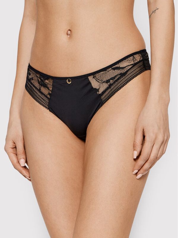 Chantelle Chantelle Бикини тип прашка True Lace C11M90 Черен