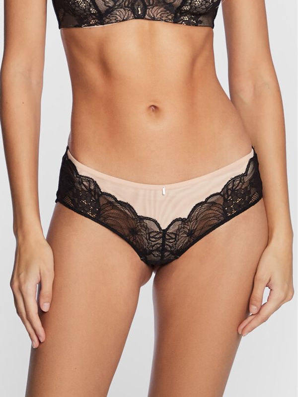 Chantelle Chantelle Дамски бикини тип бразилиана Midnight Flowers C12N40 Черен