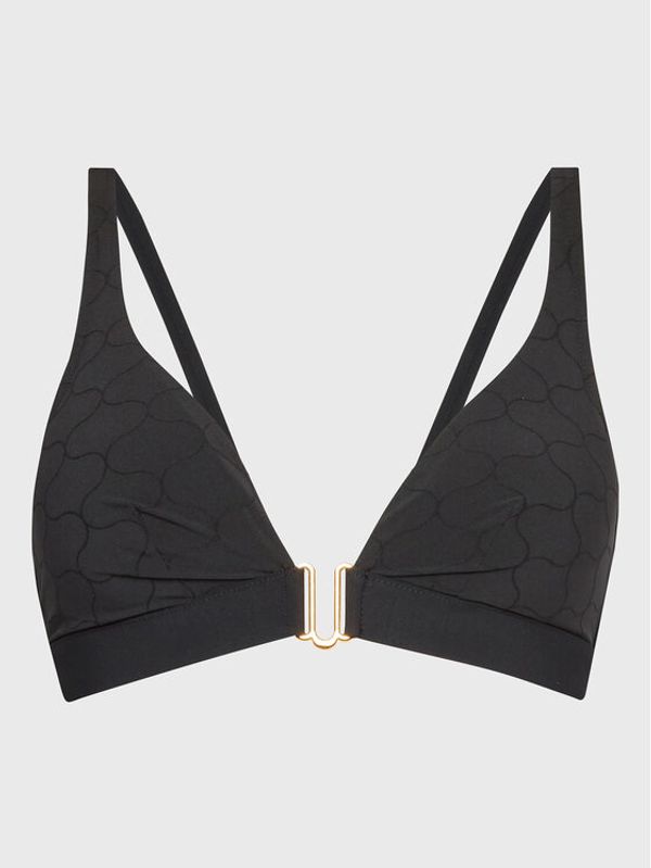 Chantelle Chantelle Горнище на бански Glow C15T60 Черен