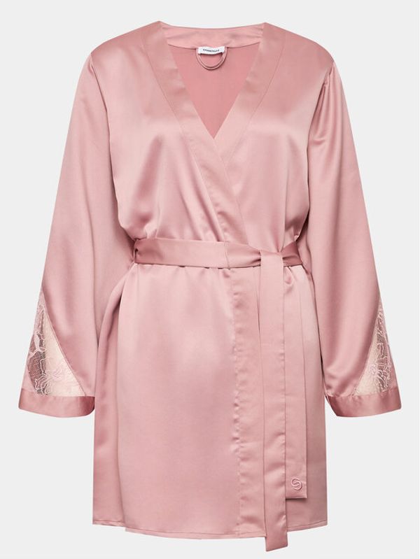 Chantelle Chantelle Халат Orchids C11U50 Розов Regular Fit