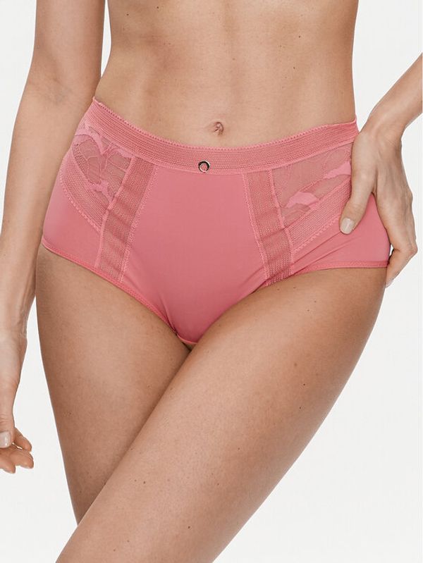 Chantelle Chantelle Класически бикини с висока талия C11M80 Розов