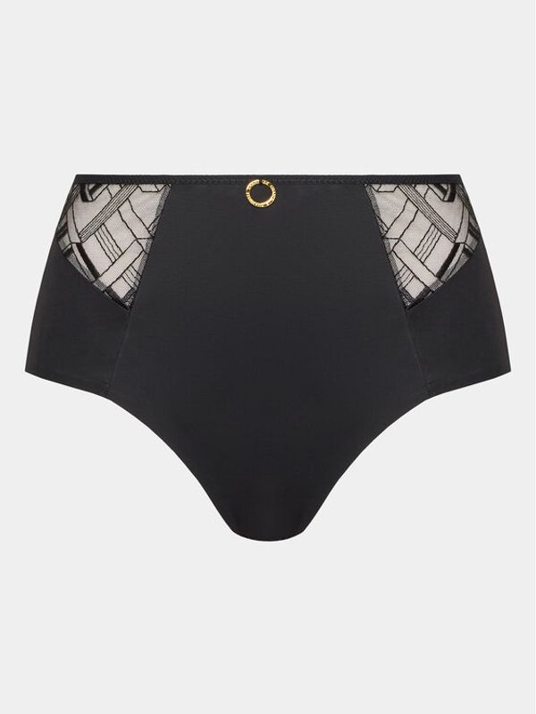 Chantelle Chantelle Класически бикини с висока талия C21S80 Черен