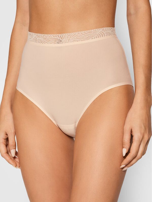Chantelle Chantelle Класически бикини с висока талия Soft Stretch C11G70 Бежов